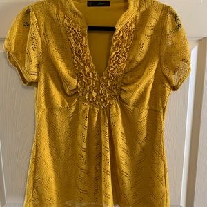 Heart and Soul cap sleeve blouse